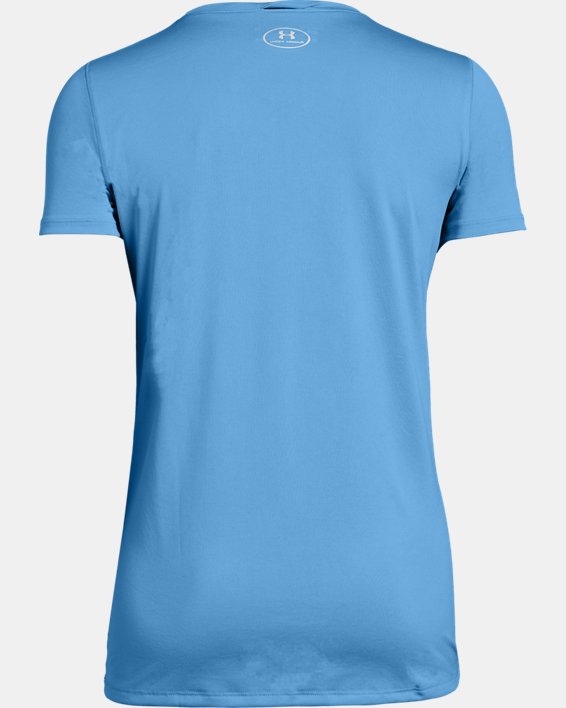 Women's UA Locker T-Shirt, Blue, pdpMainDesktop image number 5